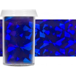 TRANSFER FOIL - nailartová dekorační folie 2m -Blue