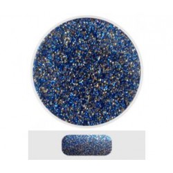 Glitterový akryl pudr 5 ml č.6 - tmavě modrý
