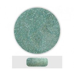 Glitterový akryl pudr 5 ml č.7 - ledově zelený