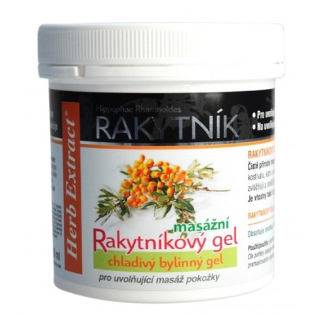 Rakytníkový masážní gel HERB EXTRACT