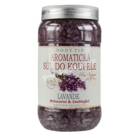 Aromatická sůl do koupele Levandule 1200g