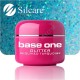 UV gel Base One Glitter 5 ml - Sequined turquoise