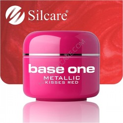 UV gel Base One Metallic 5 ml - Kisses Red