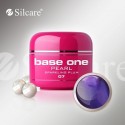 SILCARE UV gel Base One Pearl 5 ml - 07 Sparkling Plum