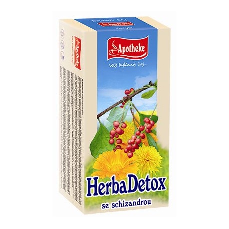 Apotheke HerbaDetox se schizandrou čaj 20x1,5g