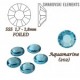 SWAROVSKI ELEMENTS velikost SS5 barva AQUAMARINE (202). Balení 45Ks