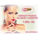 Dárkový poukaz 1.000.- Kč